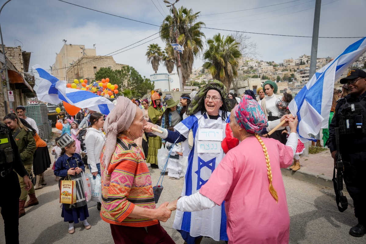 חגיגות פורים בחברון