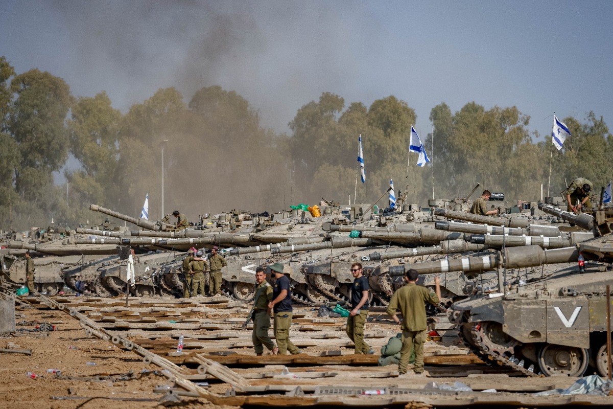 טנקים על גבול הצפון לקראת תמרון בלבנון