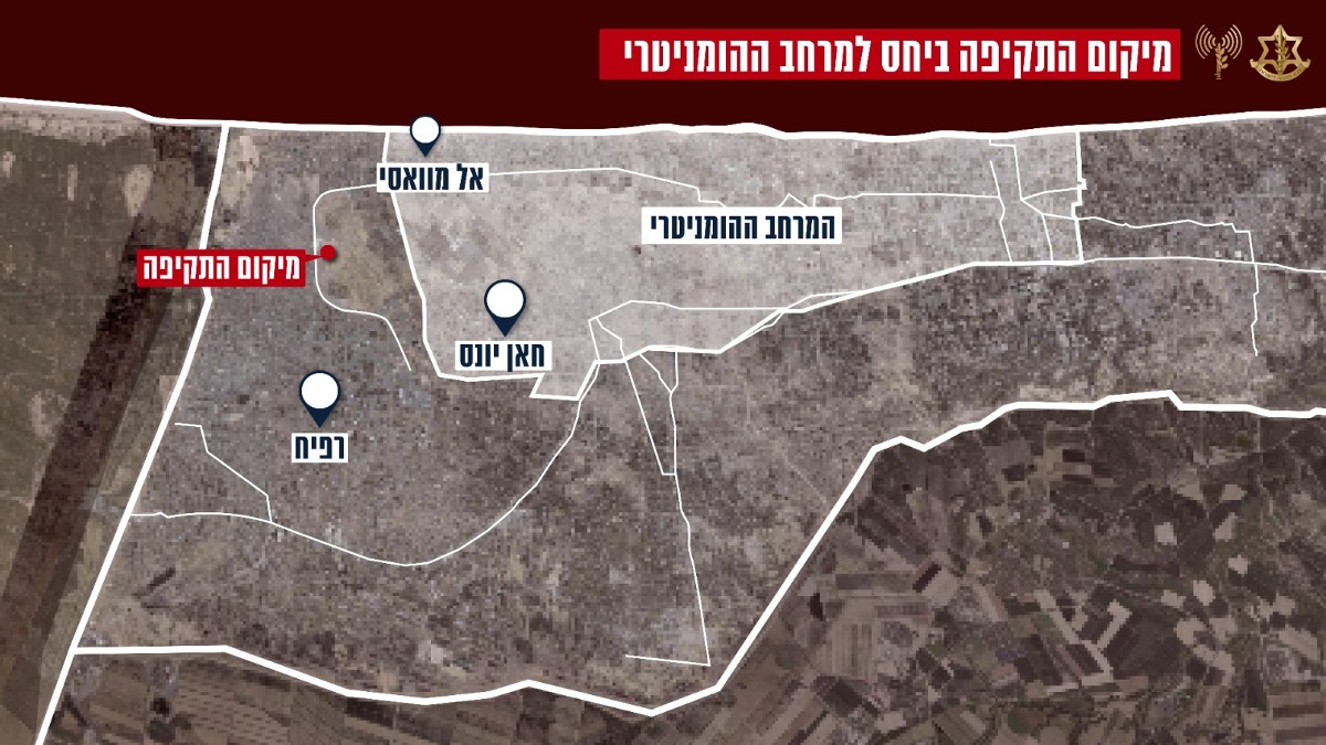 יעד התקיפה והמרחב ההומניטרי
