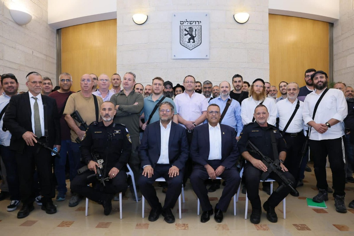 כיתות הכוננות בירושלים יוצאות לדרך