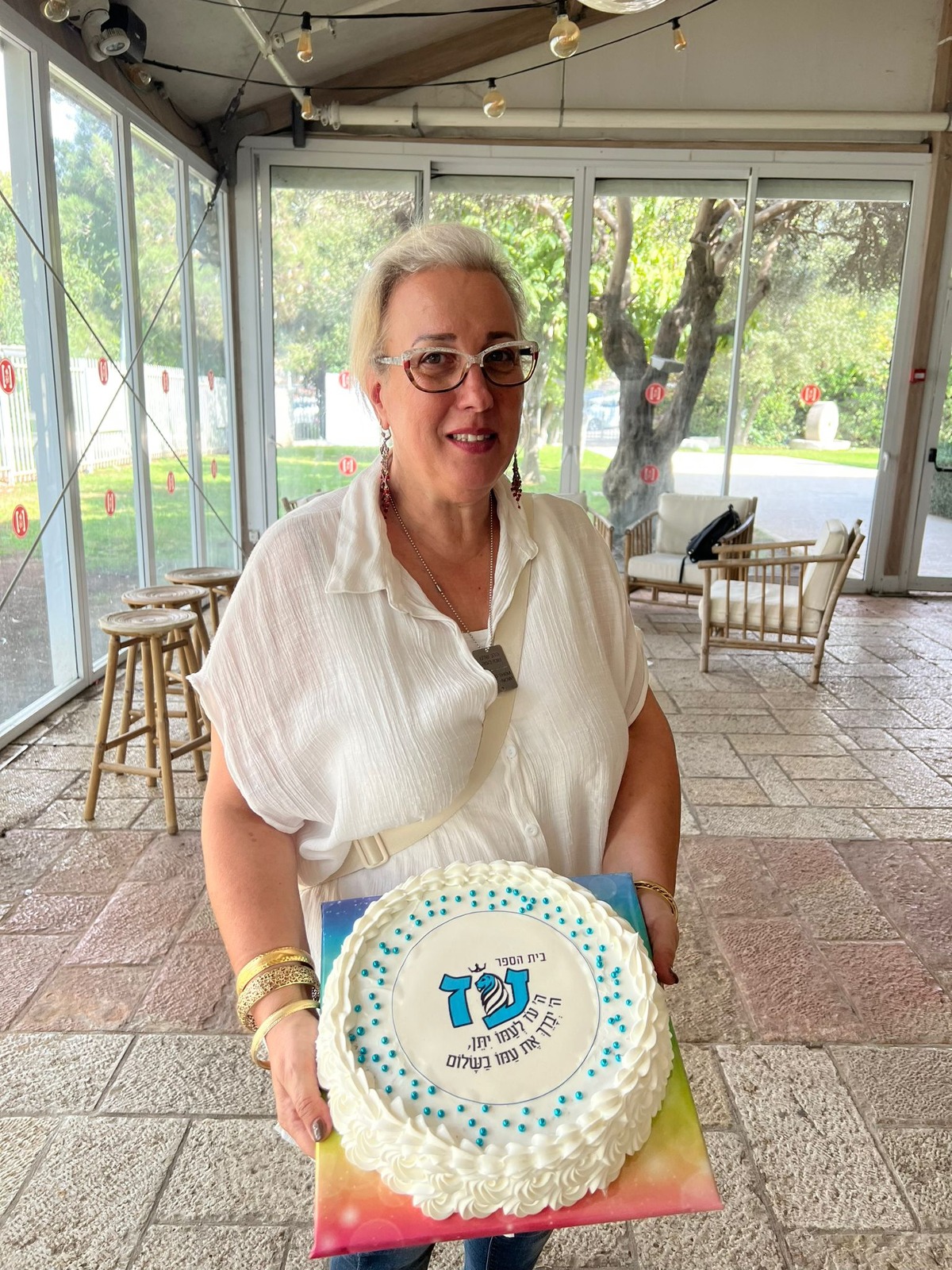 מנהלת בית הספר יובלים ובית הספר עוז- פנינה פלג כהן