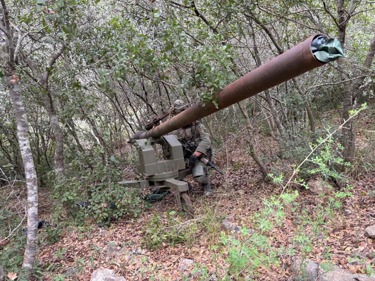 עמדת ירי שהושמדה