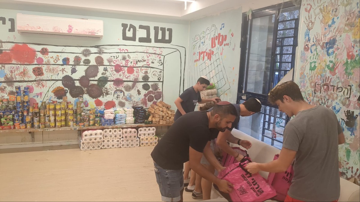 פעילות חניכי התנועה למען העורף
