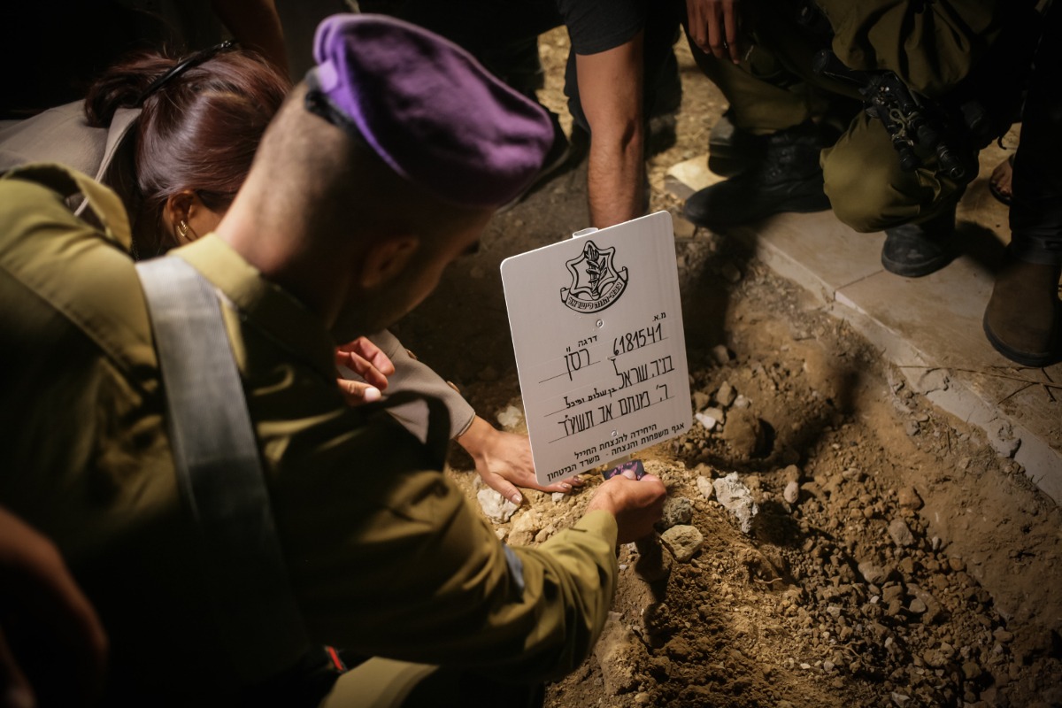 הלוויתו של רס"ן בניה שראל ז"ל