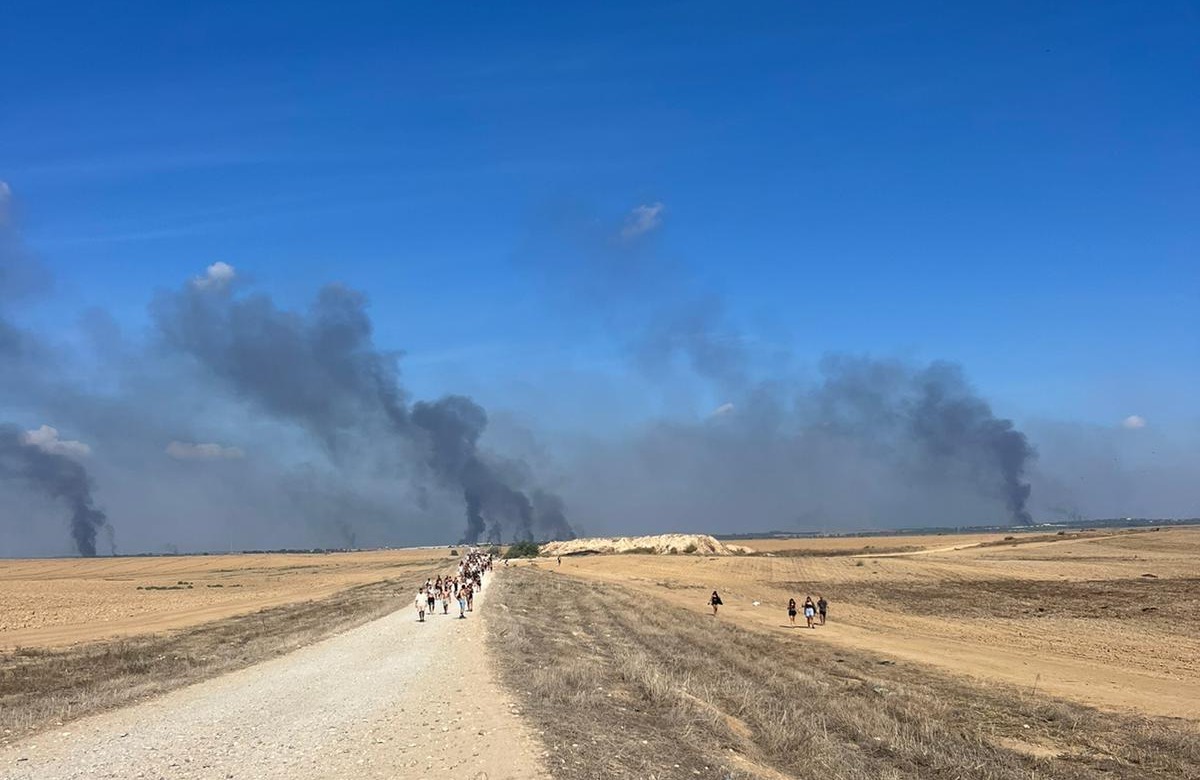 יירוטים בבוקר שמחת תורה סמוך למסיבה,