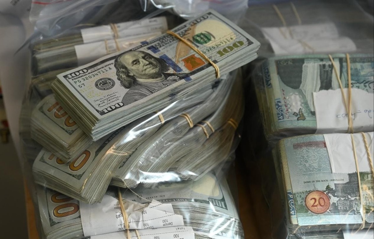 Dollars trouvés à Gaza et confisqués par Tsahal
