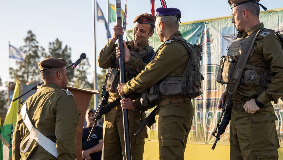 בעיצומה של המלחמה: מפקד חטיבת גולני התחלף - זה המפקד החדש - כיפה
