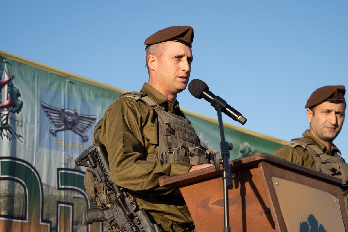המפקד היוצא, אל"מ יאיר פלאי
