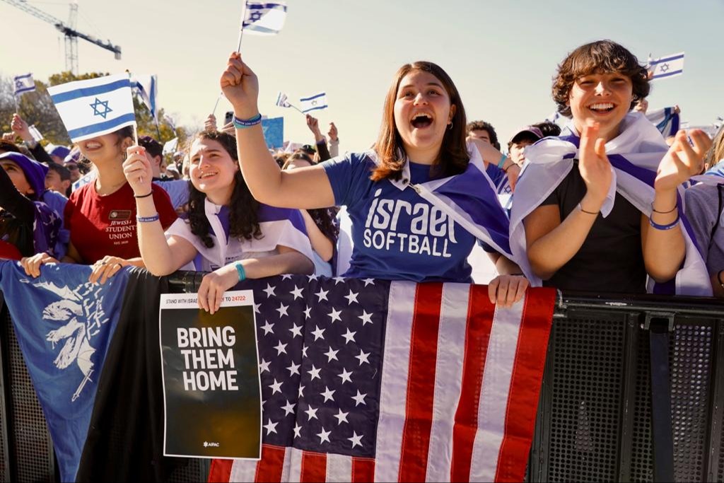 יהודים מרחבי אמריקה באו לתמוך