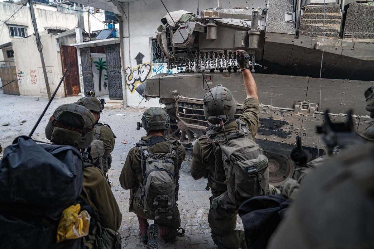 כוחות צה"ל בלב עזה