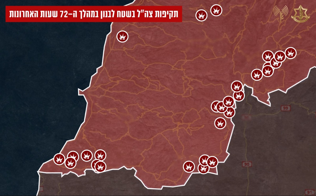 תקיפות צה"ל בלבנון 