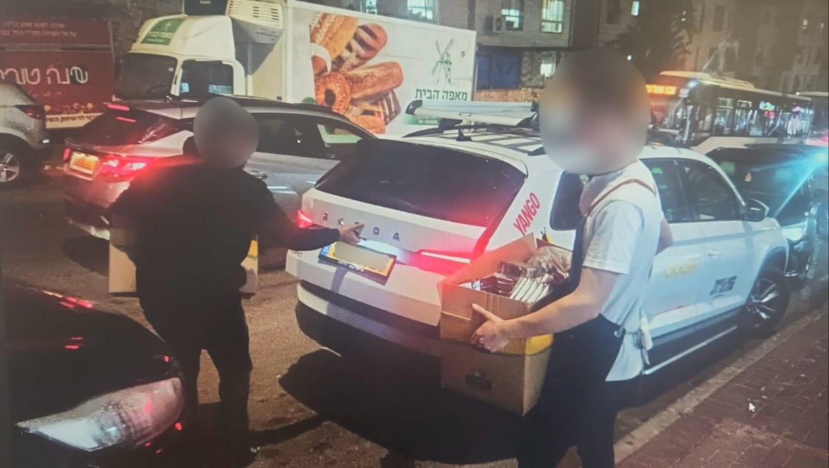 איסוף המשלוח במסווה של תרומה לחיילים