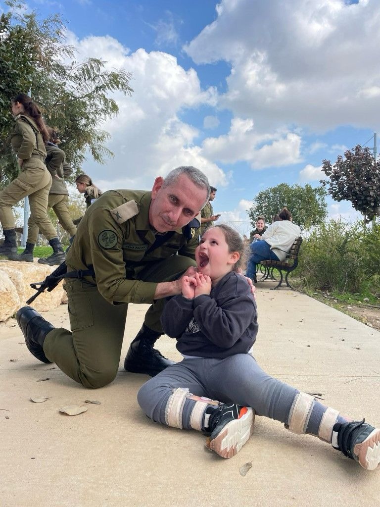 דובר צה"ל בביקור ב"עלה נגב"