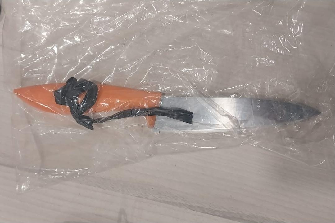 הסכין שהשתמש בה המחבל