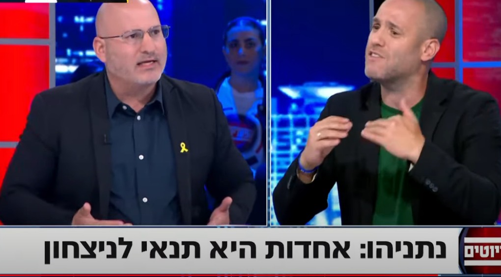 יותם זמרי וערן חרמוני בוויכוח בתוכנית