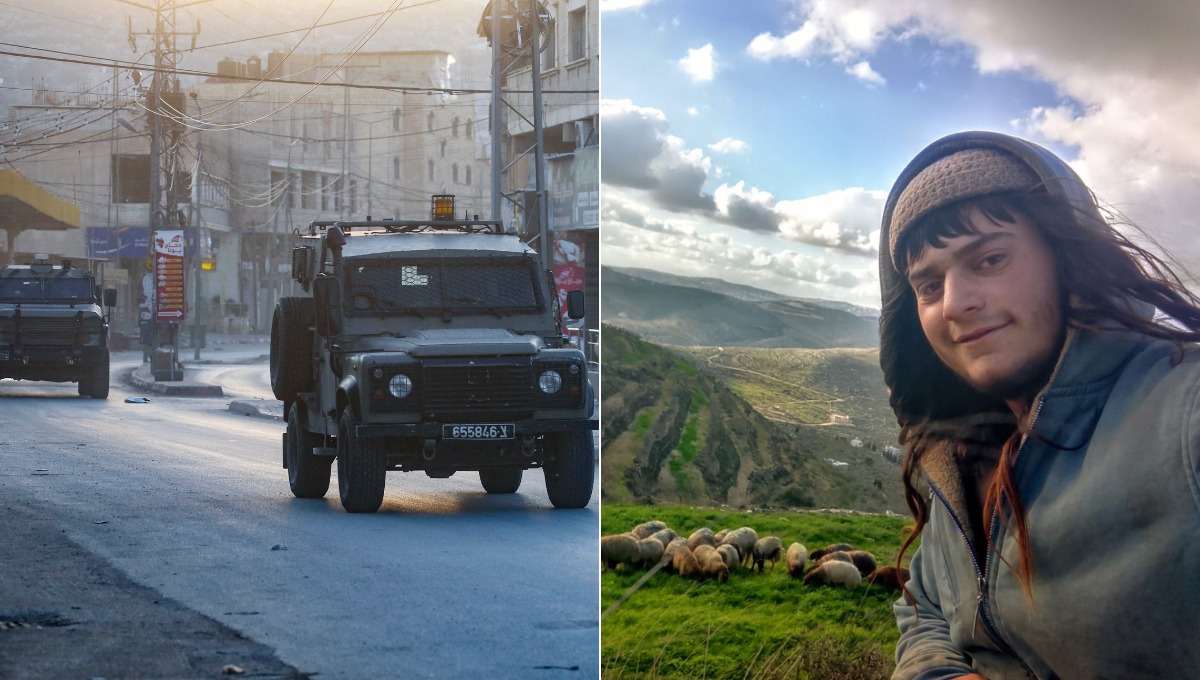 אבי בלוט הגיע לזירה כדי לתחקר את דריסת המתיישב למוות, שב