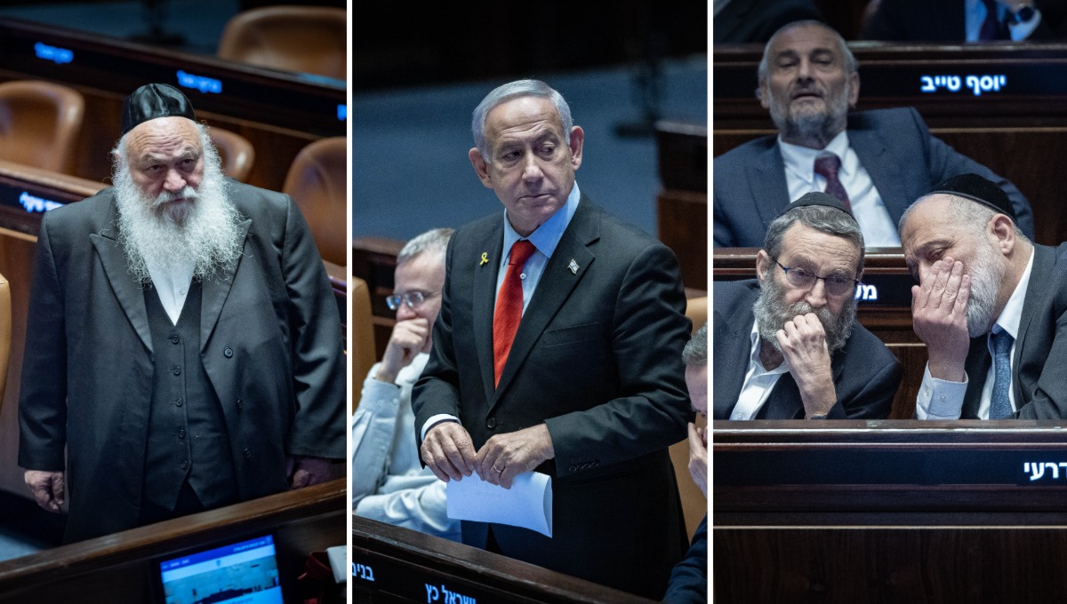 תקציב המדינה עבר בקריאה ראשונה, הדיונים על חוק הפטור מגיוס ימשיכו