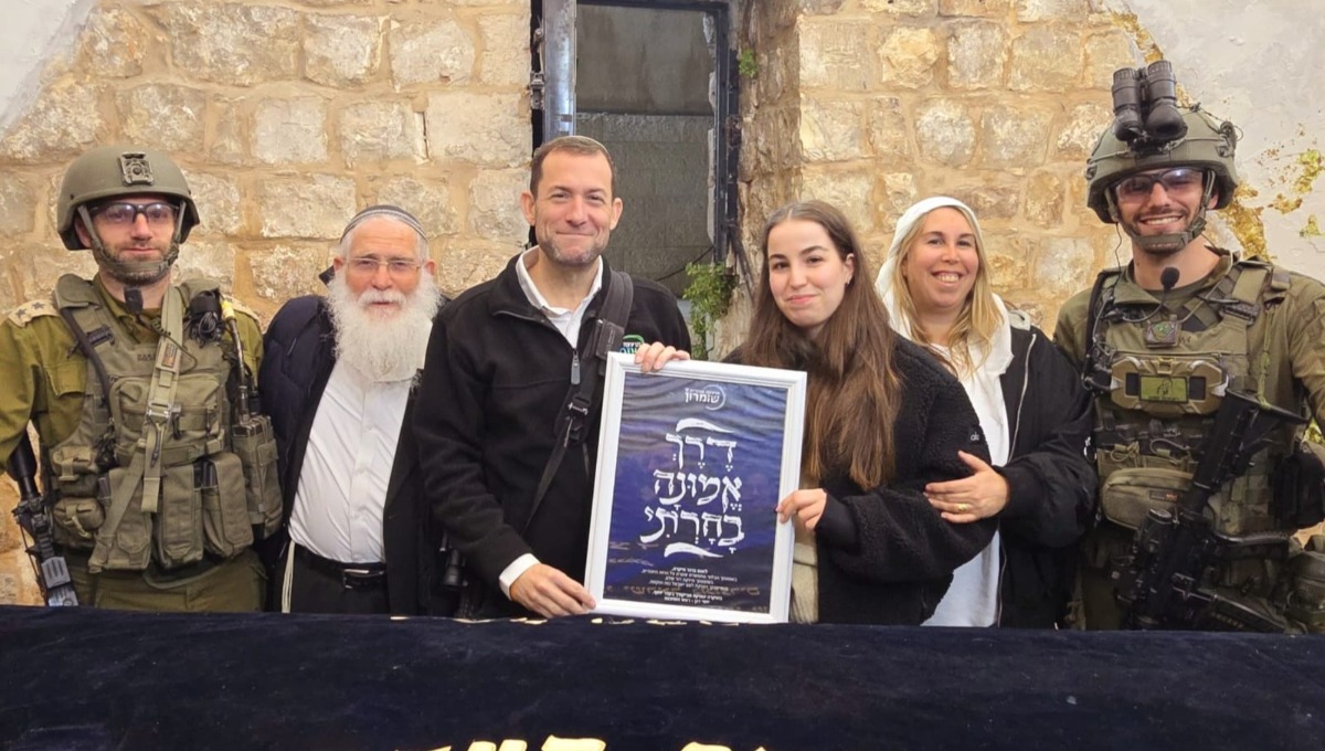 אגם ברגר בקבר יוסף | 