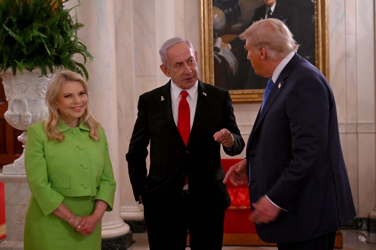 בנימין ושרה נתניהו בבית הלבן | 