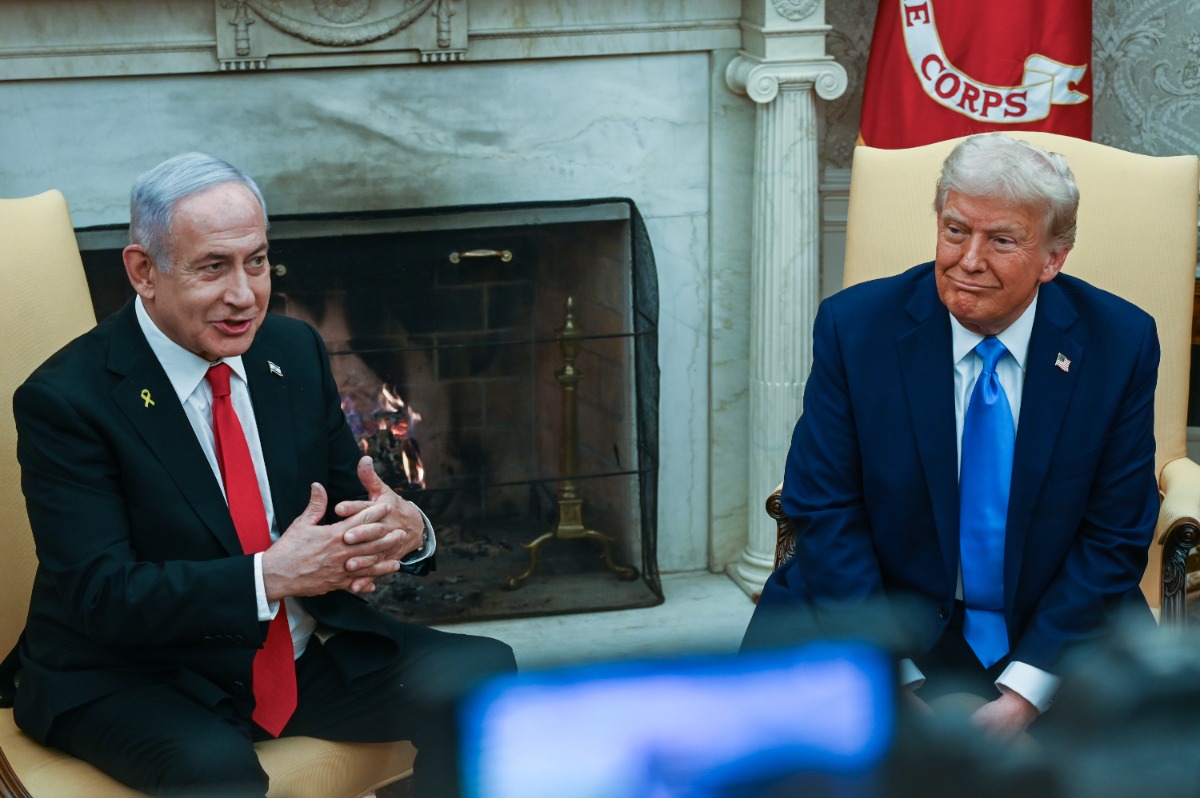 בנימין נתניהו ודונלד טראמפ |