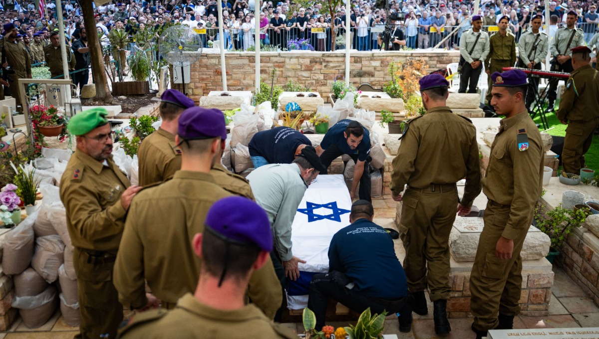 ההלוויה של הדר גולדין ז"ל, היום | 
