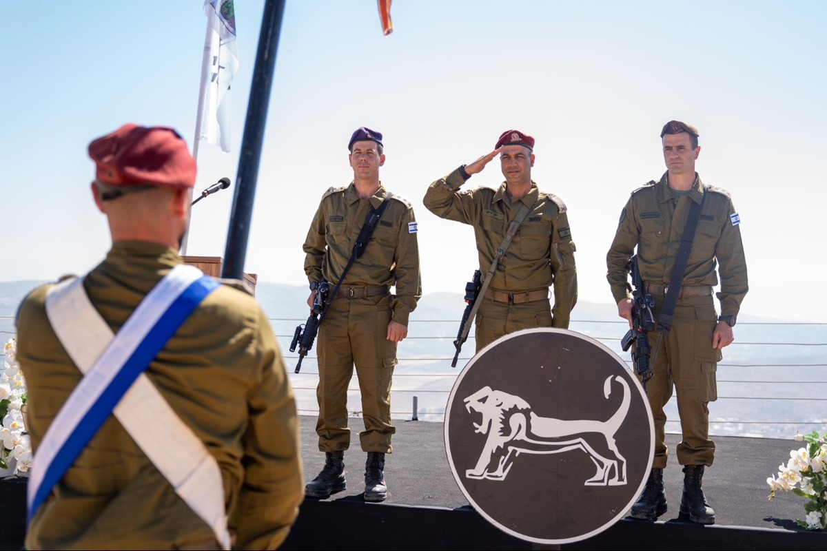טקס חילופי המפקדים |
