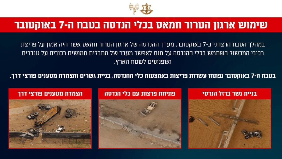 כלי ההנדסה שהותקפו | 