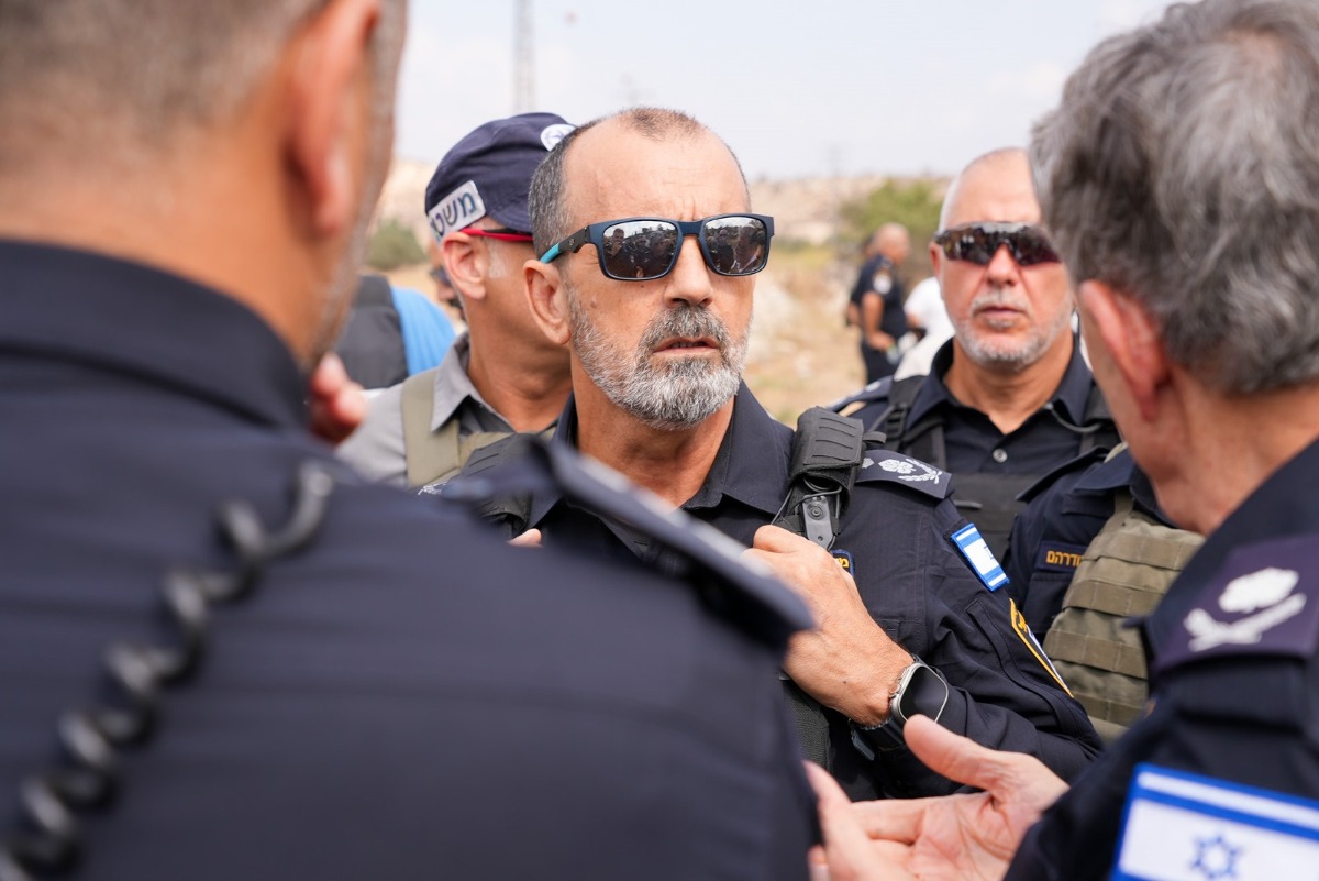מפכ"ל המשטרה בזירת האירוע | 
