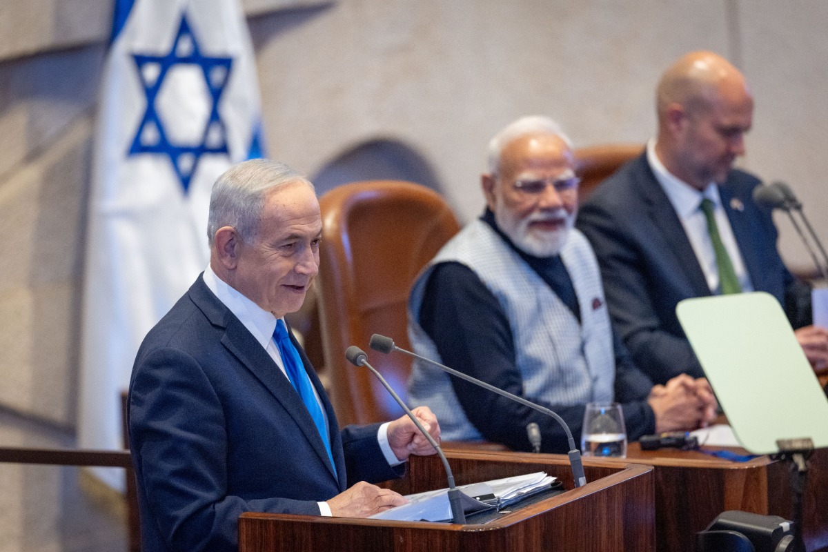 נרנדרה מודי הגיע לישראל | 
