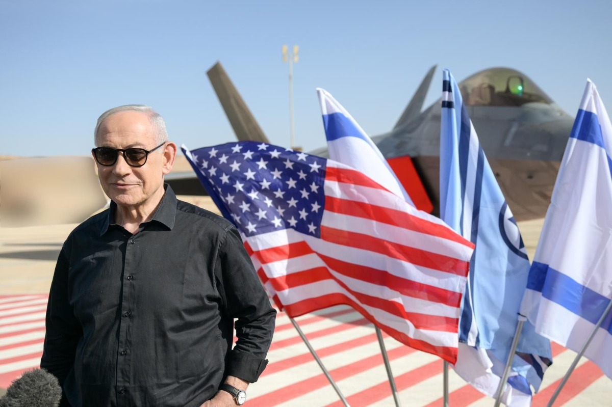 נתניהו בבסיס חיל האוויר