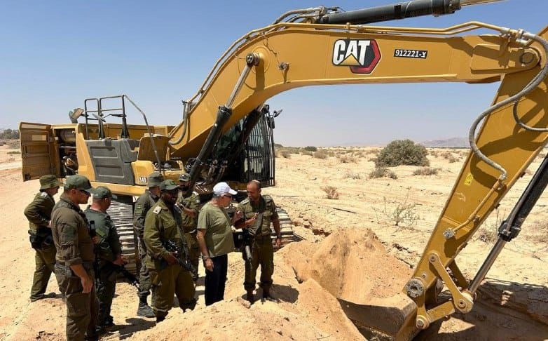 עבודות כוחות צה"ל באזור הערבה | 