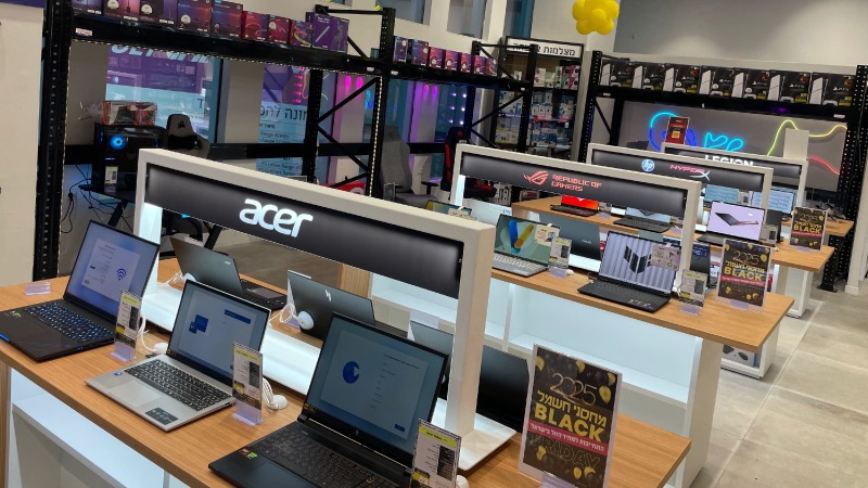 עמדות מחשב להתנסות במותגים כגון Lenovo, ASUS, hp | 