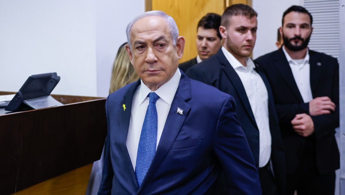 ראש הממשלה נתניהו בבית המשפט 