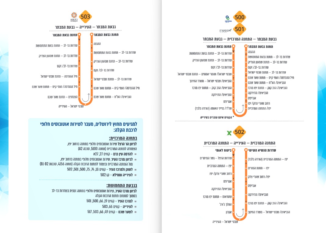 תגבור קווי האוטובוסים | 