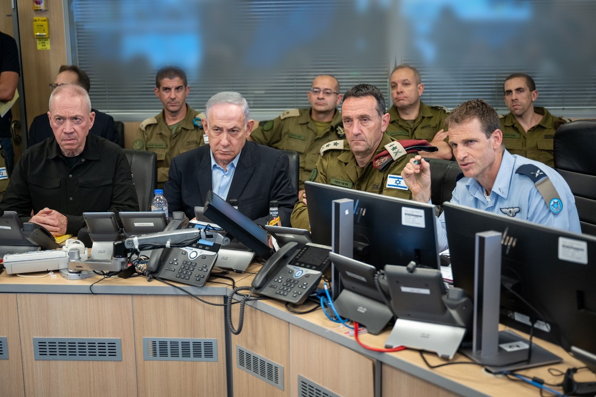 תיעוד מבור חיל האוויר בקריה בזמן התקיפה בתימן | 