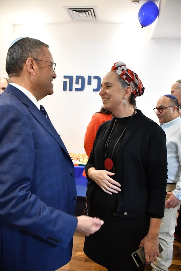 עדי מאמו שוורץ בשיחה עם רה"ע ירושלים משה ליאון