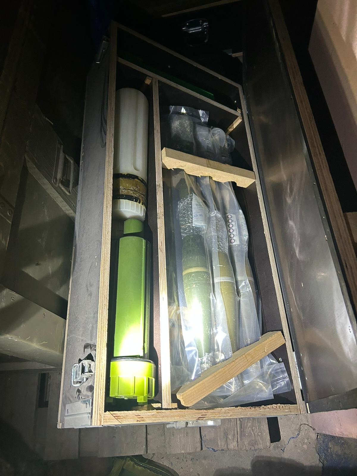 אמצעי לחימה שאותרו בלבנון