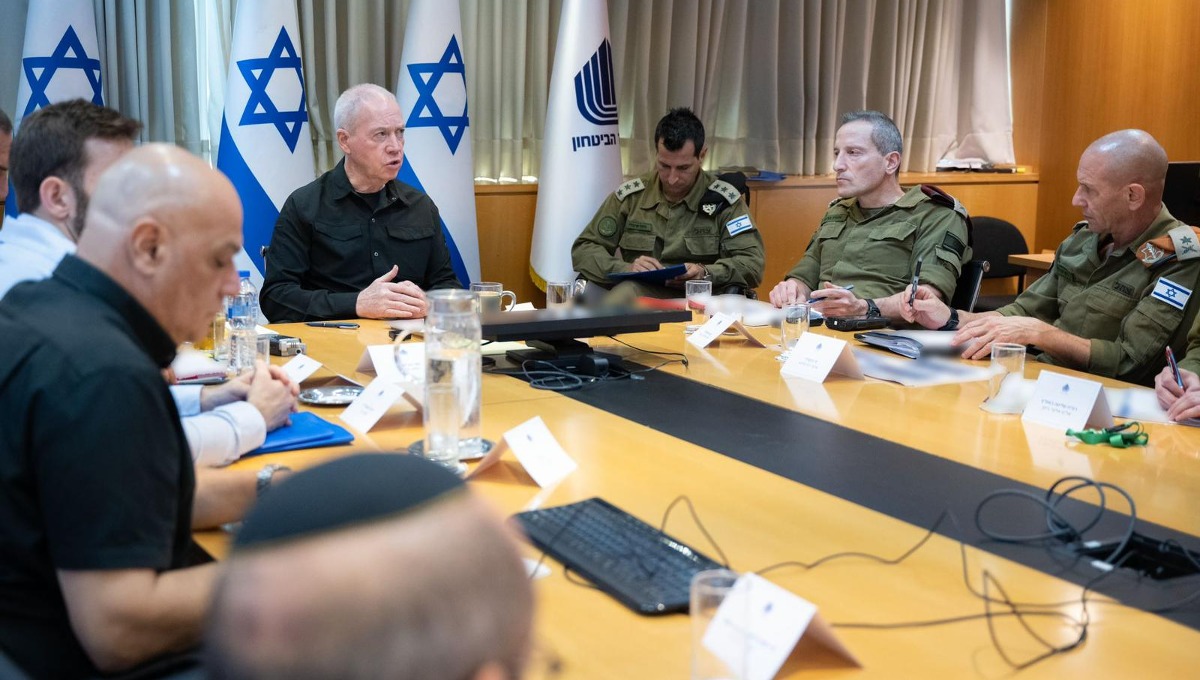 הערכת מצב במשרד הביטחון