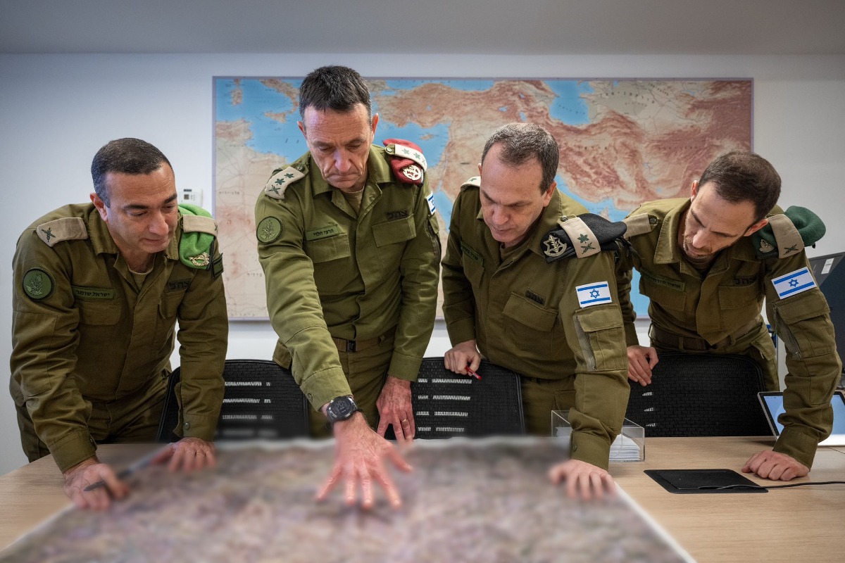 הרמטכ"ל הרצי הלוי מאשר תקיפת מטרות חיזבאללה בבור בקריה
