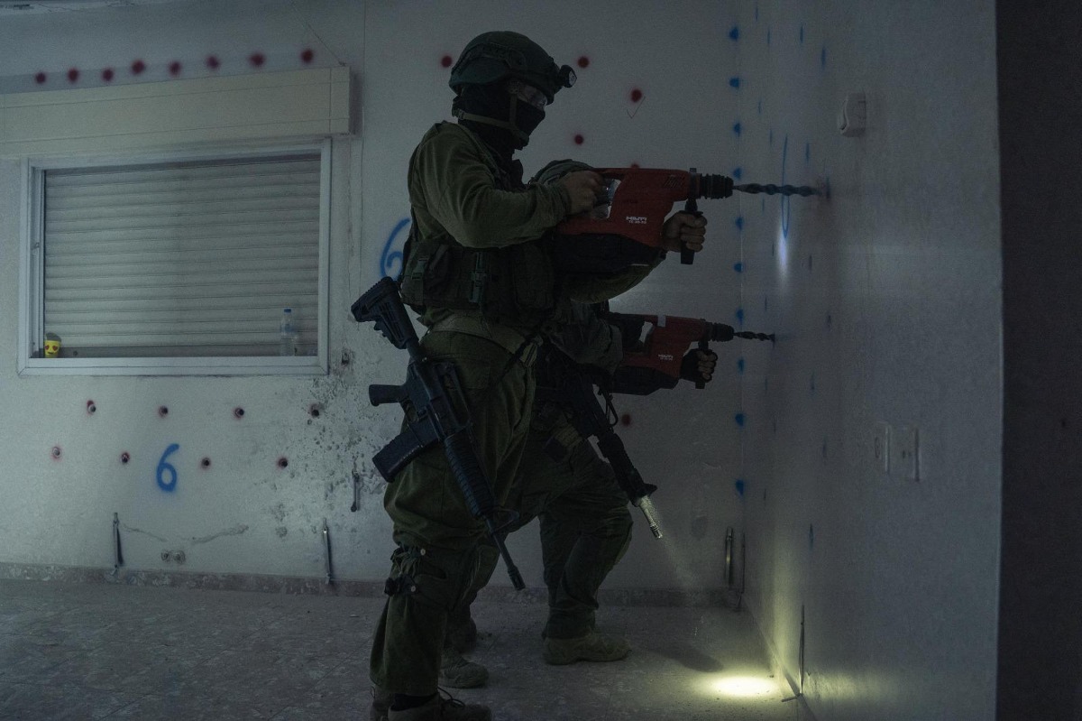 כוחות צה"ל בפעולות להרס בית המחבל