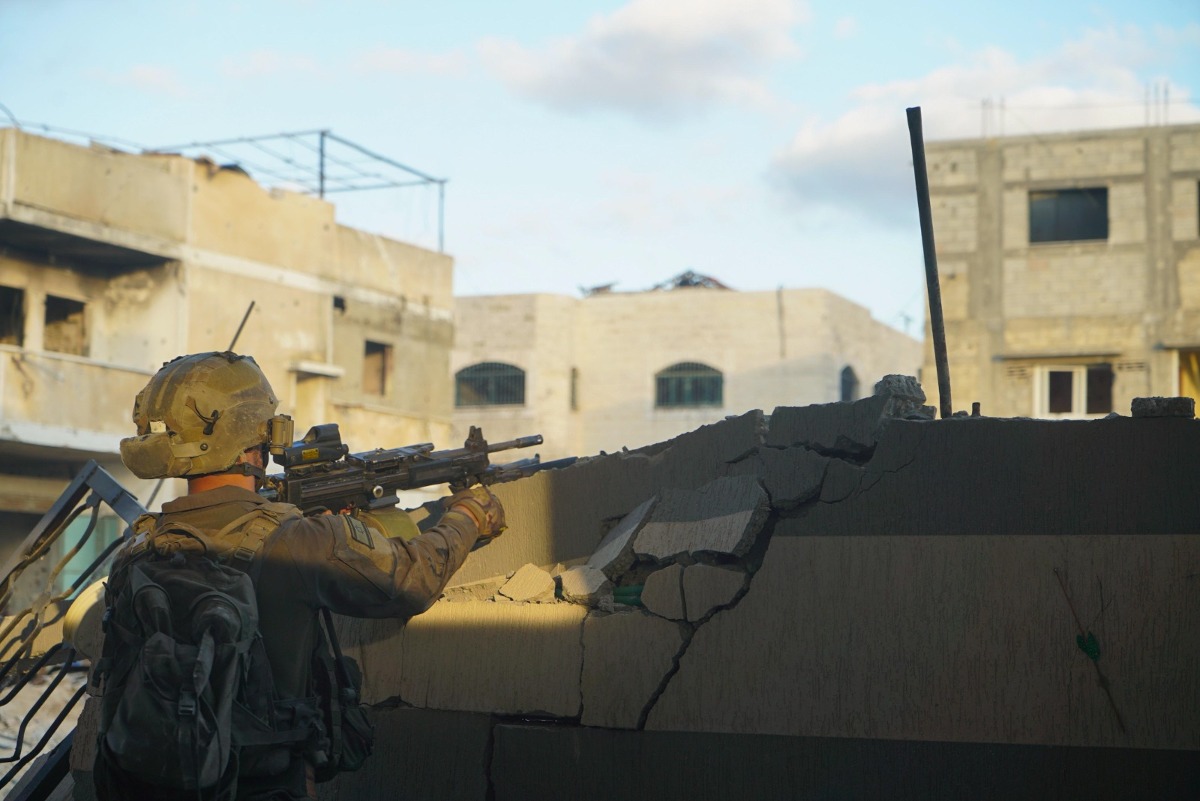 לוחם צה"ל ברצועה |