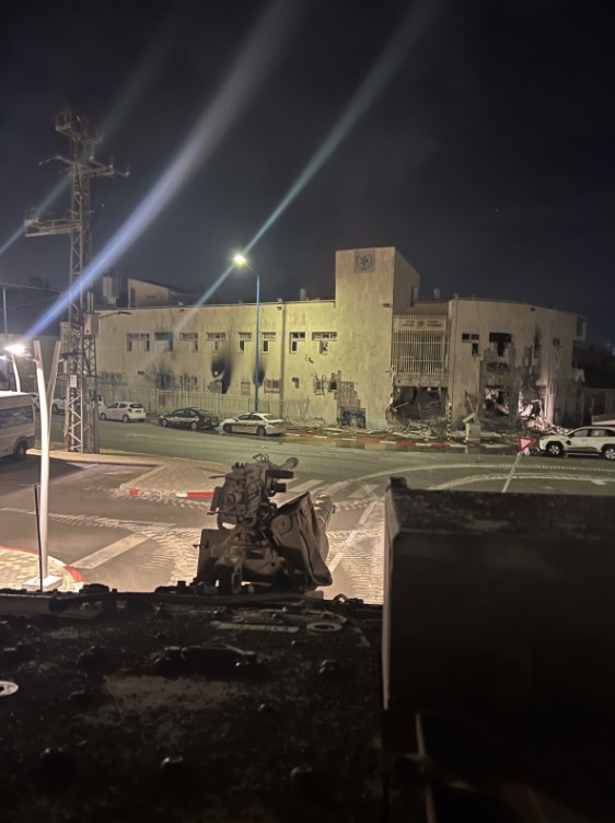 לוחמי השריון בקרב בשדרות |