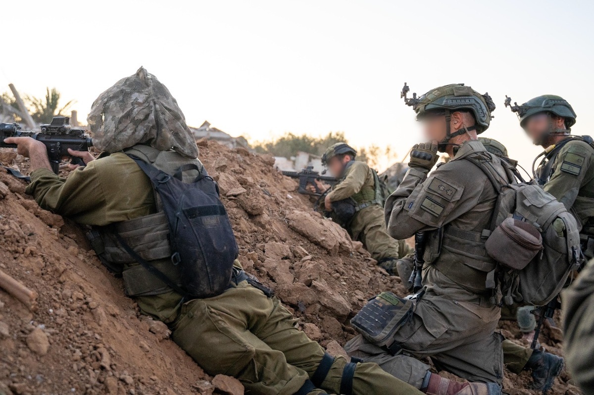 לוחמי צה"ל ברצועת עזה