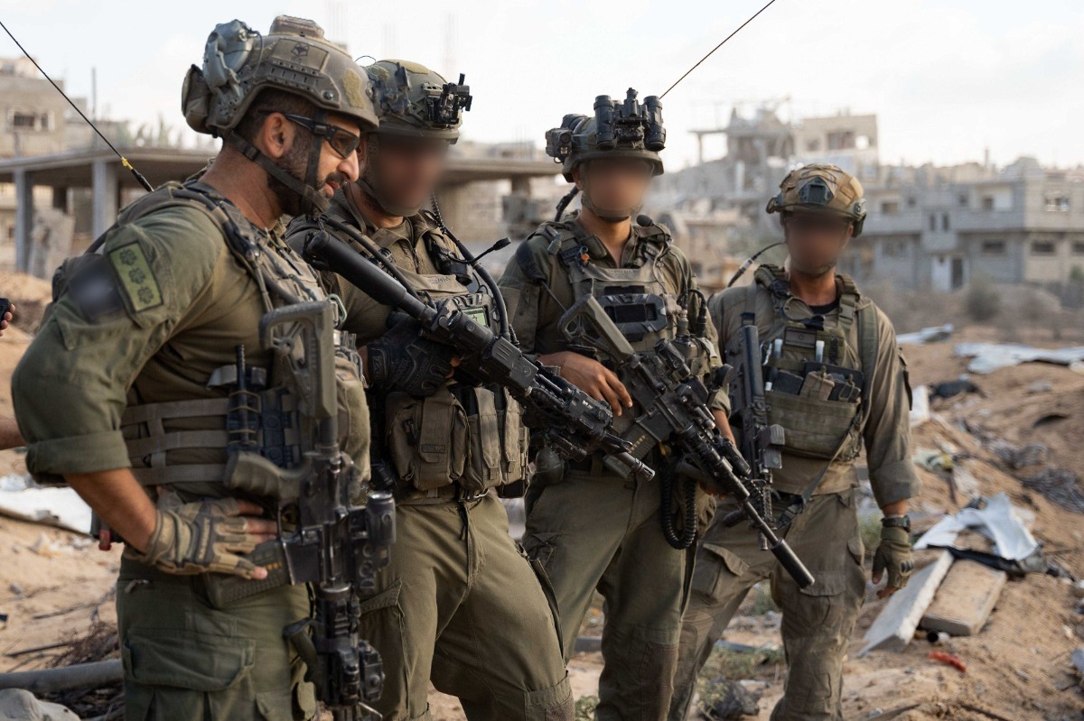 לוחמי צה"ל ברצועת עזה