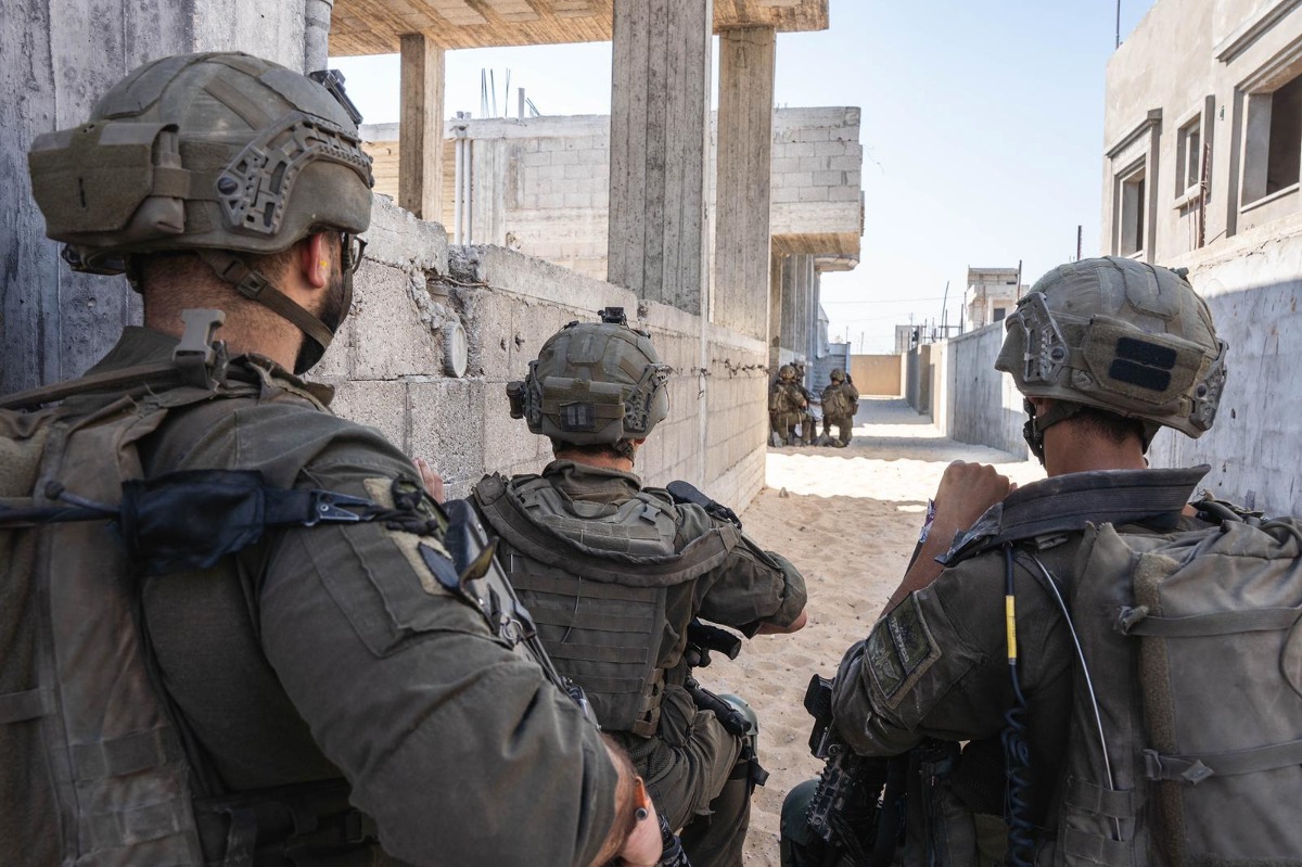 לוחמי צה"ל ברצועת עזה
