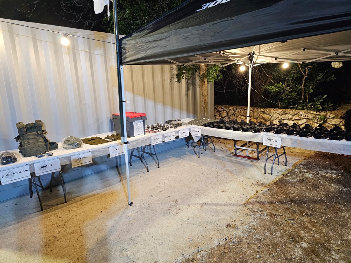 ציוד לכיתות הכוננות בצפון