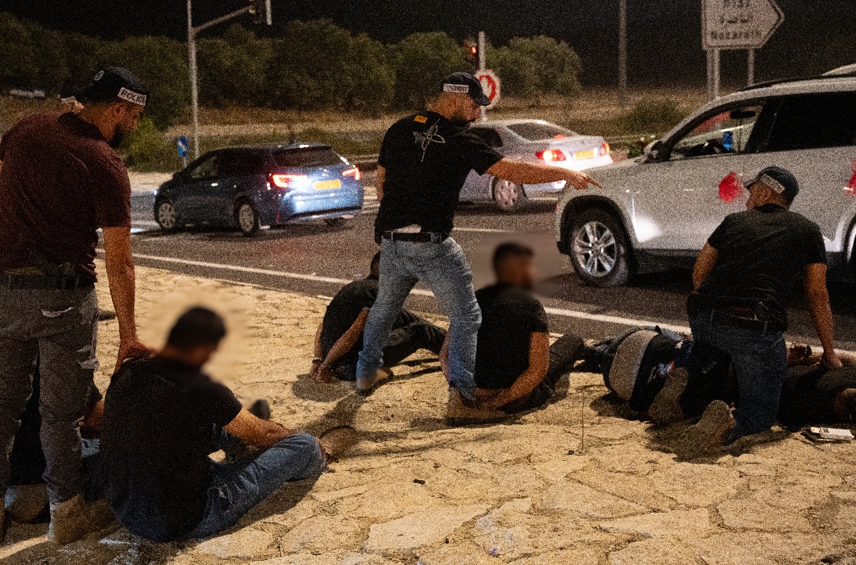 תיעוד ממעצר החשודים