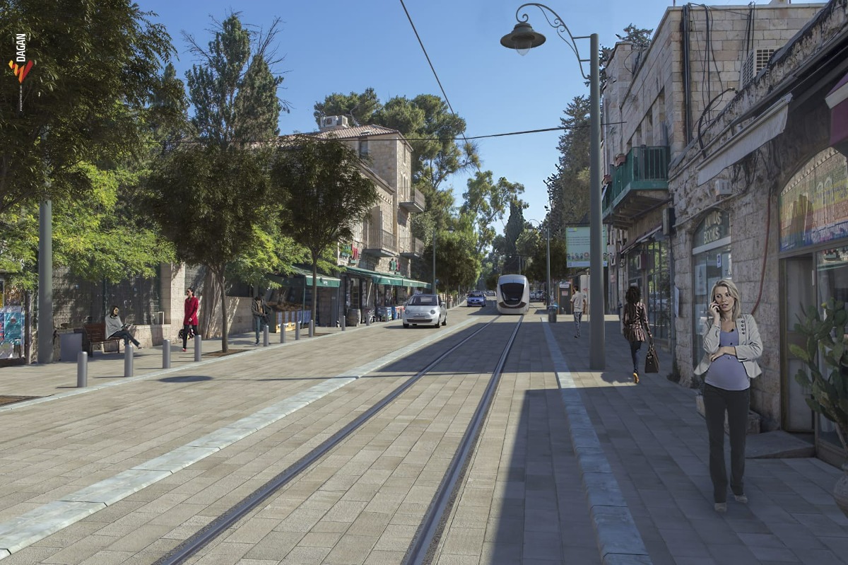 הדמיה של הקו החדש