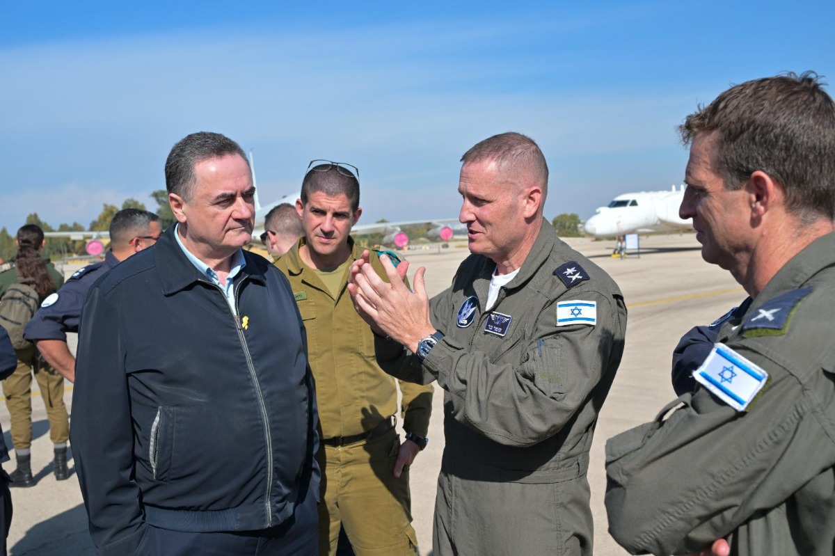 כ"ץ בביקור בבסיס תל נוף