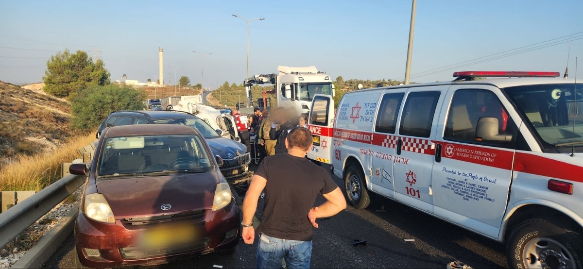 מתוך זירת התאונה